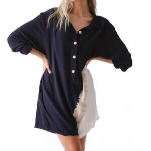 NEW ELECTRIC & ROSE women's sierra romper in indigo sand